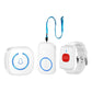 🎉This Week's Special Sales - 60% OFF✨Wireless Caregiver Pager Emergency Call Button for Elderly Patient, Long Range Smart Alert System with Lanyard Transmitter & Receiver
