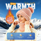 🎉This Week's Special Sales - 60% OFF✨Women 3-in-1 Knitted Balaclava Hat, Fleece Lined Warm Hood Beanie with Scarf & Face Mask, Pom Pom Winter Hat for Outdoor Skiing🧣