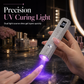 🎁Halloween Hot Sale 50% OFF🎃Portable Handheld UV LED Nail Curing Light, Bling Rhinestone Gel Nail Dryer with Digital Timer Display, Rechargeable Mini Nail Lamp for Salon & Home DIY