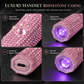 🎁Halloween Hot Sale 50% OFF🎃Portable Handheld UV LED Nail Curing Light, Bling Rhinestone Gel Nail Dryer with Digital Timer Display, Rechargeable Mini Nail Lamp for Salon & Home DIY