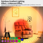 🎁Halloween Hot Sale 50% OFF🎃Auto Motion Sensing Color Changing Night Light, RGB Multicolor Wall Mount LED Atmosphere Lamp🌈💡