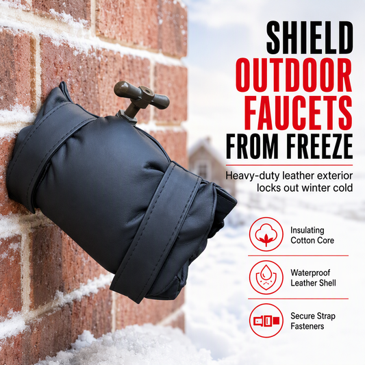🎉This Week's Special Sales - 60% OFF❄️ Insulated Outdoor Faucet Cover, Prevent Burst Pipes in Winter🛡️