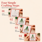 🎁Christmas Hot Sale 50% OFF🎅Merry Christmas DIY Greeting Card Making Kit