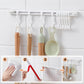 🖤Black Friday Hot Sale 50% OFF♟️Punch-Free Sliding Track Hooks, Wall/Ceiling/Clamp Mount, Slidable Hanging Hooks for Utensils, Hats, Bags🗜️