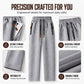 🖤Black Friday Hot Sale 50% OFF👖Men's Winter Thermal Sweatpants, Thick Fleece Lined Casual Trousers with Secure Zip Pockets