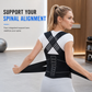 🎉This Week's Special Sales - 50% OFF✨🧍 Adult Posture Corrector Back Brace, Adjustable Shoulder Lumbar Support to Improve Slouching and Reduce Back Discomfort