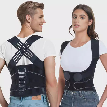 🎉This Week's Special Sales - 50% OFF✨🧍 Adult Posture Corrector Back Brace, Adjustable Shoulder Lumbar Support to Improve Slouching and Reduce Back Discomfort