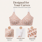 🐆Christmas Hot Sale 50% OFF👙Women's Leopard Print Wireless Push-Up Bra, Comfortable Shape-Enhancing Everyday Support Bra