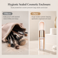 🖌️LAST DAY SALE 60% OFF !!📢Portable Retractable Makeup Brush Set – Multifunctional Travel Cosmetic Tool with Powder, Blush & Silicone Lip Brush