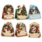 🎅Christmas HOT SALE🎄 50% OFF | DIY 3D Christmas Greeting Cards – 6-Piece Rhinestone Craft Set