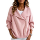 🍂Autumn Hot Sale 60% OFF🔥Women’s Asymmetric Zip Up Sweater Jacket, Chic Knit Cardigan with Drape Collar, Casual Loose Fit Outerwear🧥