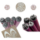 💅 LAST DAY SALE 50% OFF🌸 Professional Nail Art Stamping Tool Kit | Reusable Flower Pattern Stamper Tools, DIY Home Salon Manicure Set (6/10/15Pcs)