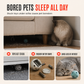 🖤Black Friday Hot Sale 50% OFF🐱Smart Automatic Rolling Cat Toy Ball with Rope🐶