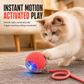 🖤Black Friday Hot Sale 50% OFF🐱Smart Automatic Rolling Cat Toy Ball with Rope🐶