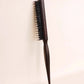 🪵Black Friday Hot Sale 50% OFF! 🪮 Natural Boar Bristle Rat Tail Styling Brush, Wooden Anti-Static Teasing Comb for Hair Sectioning & Root Volume 💁‍♀️
