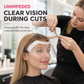 ⏳LAST DAY SALE 60% OFF !!📢50Pcs Disposable Haircut Face Shields, Adhesive Transparent Eye Face Protector, Anti-fog Visor for Hair Dyeing Bangs Trimming