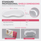⏳LAST DAY SALE 60% OFF !!📢50Pcs Disposable Haircut Face Shields, Adhesive Transparent Eye Face Protector, Anti-fog Visor for Hair Dyeing Bangs Trimming