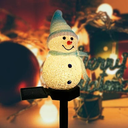 ❄️Early Christmas Sale- Waterproof Solar Snowman Lamp☃️