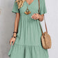 🔥Hot Sale 50% OFF💝Retro V-neck Loose Casual Dress
