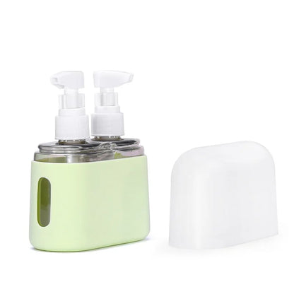 🎁2023-Christmas Hot Sale🎁 Mini Shampoo Dispenser Portable Travel Bottle Set