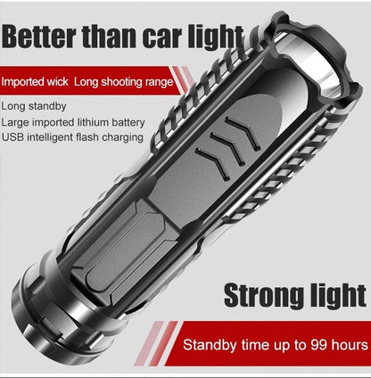 🔥BIGGEST SALE - 49% OFF🔥🔥Multifunctional Rechargeable Flashlight🌙