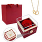 🌹Eternal Rose Box - W/Engraved Necklace & Artificial Rose