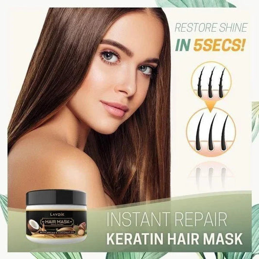 ShinyHair Instant Keratin Hair Repair Mask🔥BUY 2 GET 1 FREE(3PCS)