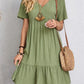 🔥Hot Sale 50% OFF💝Retro V-neck Loose Casual Dress
