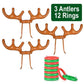 🎄Early Christmas Sale-Christmas Reindeer Antler Ring Toss Game