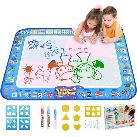🔥Last Day Promotion 49% OFF - Water Doodle Mat ,Aqua Painting Drawing Mat Mess Free Learning Toy Mat