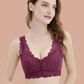 Sexy Push Up Bra, Breathable Lace Front Zipper Bra for Women, Plus Size 🌸