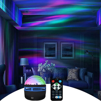 🔮2 in 1 Northern Lights and Ocean Wave Projector - With 16 Light Effects