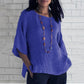 Spring 2024 fashion solid color cotton linen top✨Buy 2 get 10% Off Auto & Free Shipping