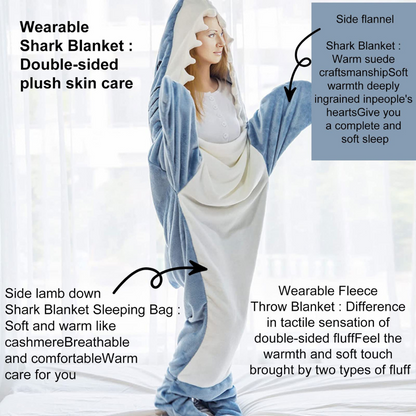 🎄Early Christmas Sale 49% OFF🎁Sharkie Comfy Blanket