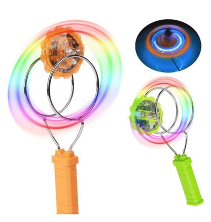 🔥Hot Sales - 49% OFF🔥Creative LED Light Luminous Fidget Spinner Magnetic Gyro