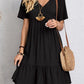 🔥Hot Sale 50% OFF💝Retro V-neck Loose Casual Dress
