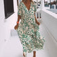 🎁2023 Summer New Short-sleeved Printed Dress
