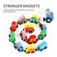 🔥Numbers And Letters Magnetic Train Puzzle Wooden Toy Car