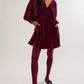 🎅HOT SALE 49% OFF🎄 💃Portia Velvet Mini Dress