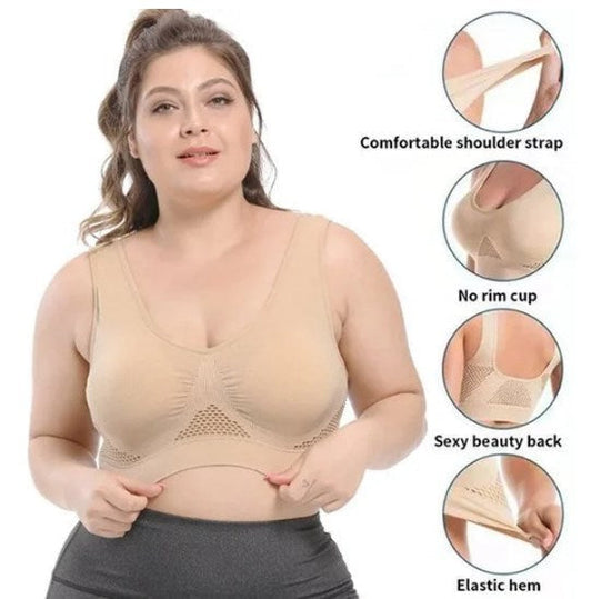 BUY 2 GET 1 FREE🔥Breathable Cool Liftup Air Bra