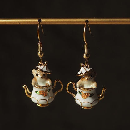 🔥HOT SALE NOW 49% OFF 🎁Mouse In My Teapot Jewelry Set