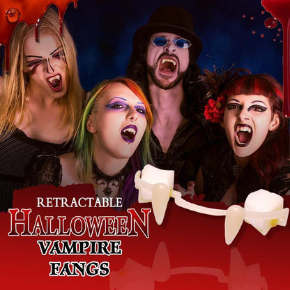 （Hot Sale-50% OFF）Retractable Halloween Vampire Fangs