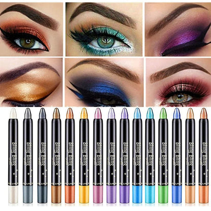 🔥 15 Color Highlighter Eyeshadow Pencil