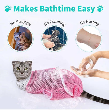 (🔥HOT SALE NOW-50% OFF )🐱Multi-functional Pet Grooming Bath Bag