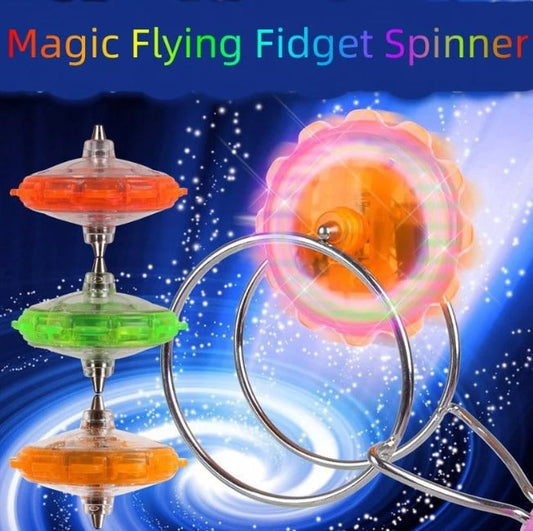 🔥Hot Sales - 49% OFF🔥Creative LED Light Luminous Fidget Spinner Magnetic Gyro