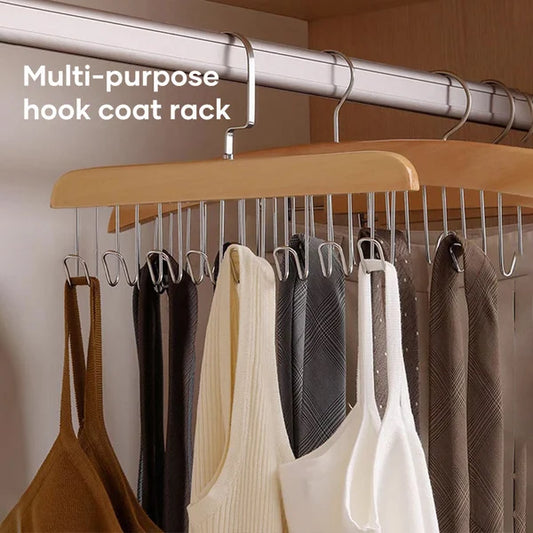💥HOT SALE-360°Rotating Non-Slip Multi-Hook Hanger