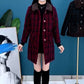 [💝Women’s Gift] Women's Plush Thick Mid Length Jacket Coat