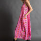 Vintage floral print loose sleeveless jumpsuit-FREE SHIPPING