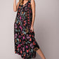 Vintage floral print loose sleeveless jumpsuit-FREE SHIPPING