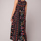 Vintage floral print loose sleeveless jumpsuit-FREE SHIPPING